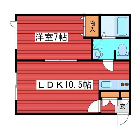 ＡＣＴＹの物件間取画像